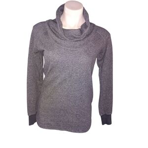 Columbia Heather Gray Turtleneck Sweater